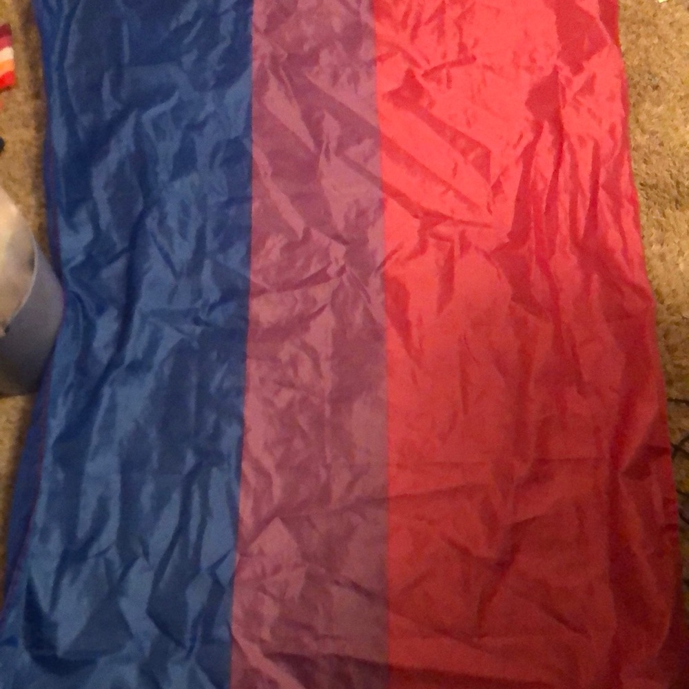 Bisexual flag for wall or celling.